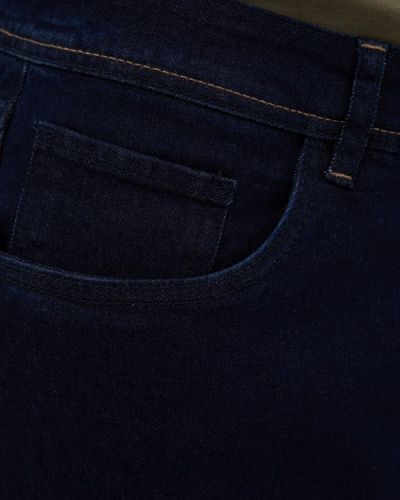 Прямые джинсы Finn Flare синие