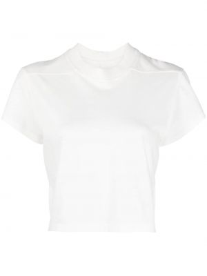Bavlnené tričko Rick Owens Drkshdw biela