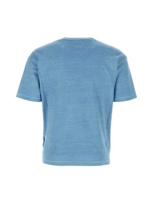 Camiseta de algodón Visvim azul