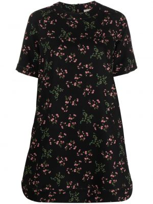 Trykt floral dress Semicouture svart