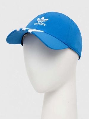 Niebieska czapka z daszkiem Adidas Originals