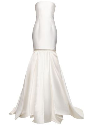 Dlouhé šaty Solace London bílé