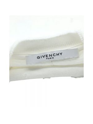 Sudadera de algodón Givenchy Pre-owned blanco