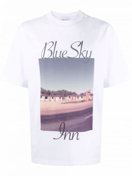 Tričko s potiskem Blue Sky Inn
