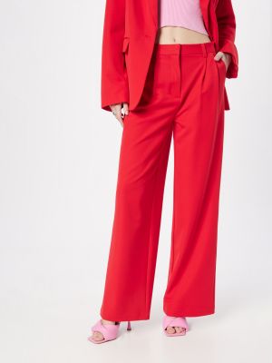 Pantalon plissé Na-kd rouge