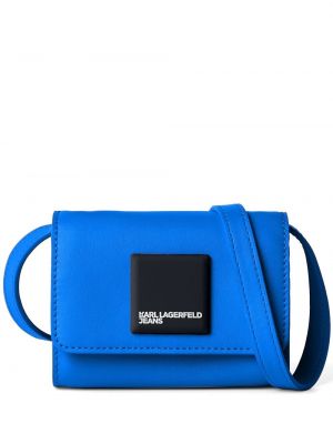 Τσάντα χιαστί Karl Lagerfeld Jeans μπλε