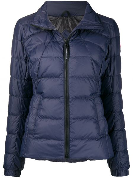 Lang jakke Canada Goose blå