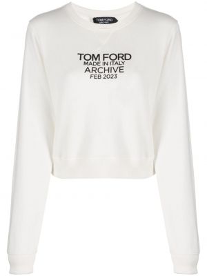 Bluza bawełniana z nadrukiem Tom Ford