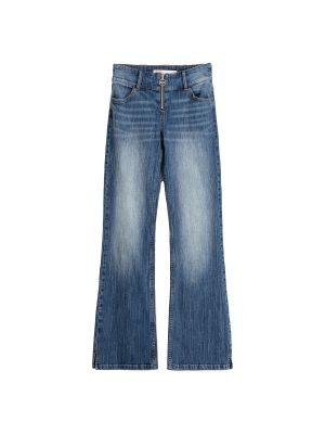 Jeans bootcut Bershka bleu