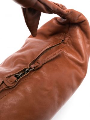 Leder shopper handtasche Officine Creative braun