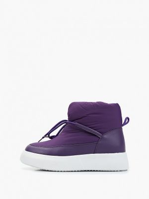 Дутики Kraus Shoes Collection фиолетовые
