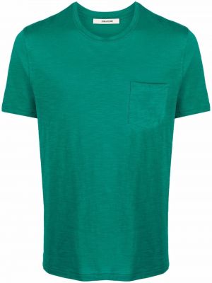 Camiseta con bolsillos Zadig&voltaire verde