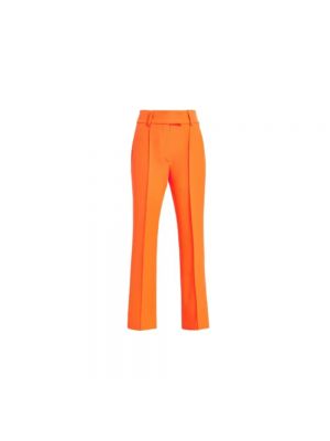 Spodnie slim fit Essentiel Antwerp pomarańczowe