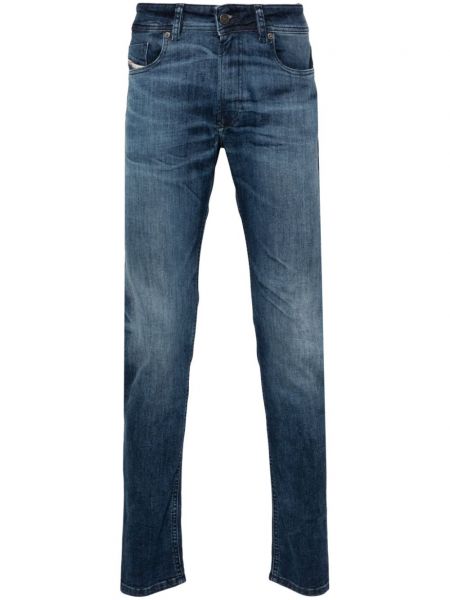 Slim fit-farkut Diesel sininen