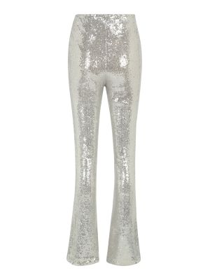 Pantaloni Vero Moda Tall argintiu