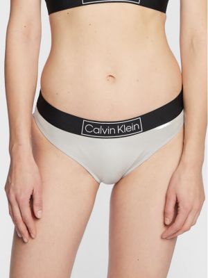 Bikini Calvin Klein Swimwear argento
