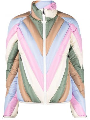 Khrisjoy colour-block puffer jacket - Tons neutres