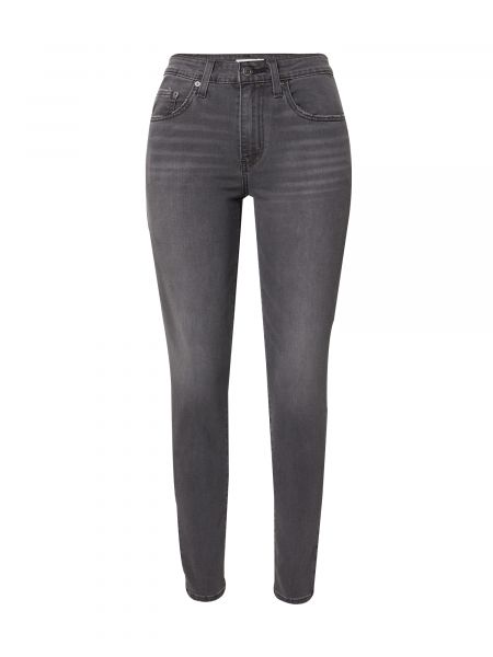 Skinny fit džínsy s vysokým pásom Levi's ® čierna