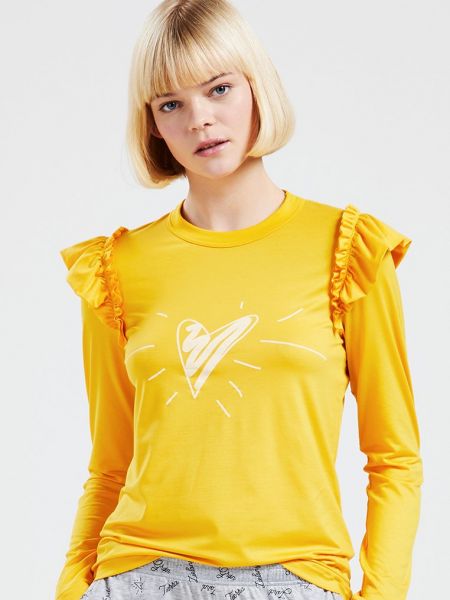 Koszulka Calida żółta