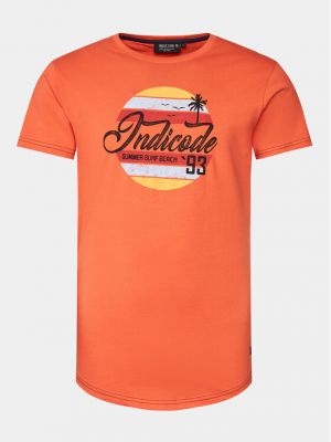 Priliehavé tričko Indicode oranžová