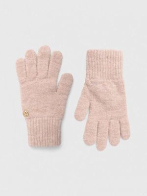 Vlněné rukavice Granadilla růžové