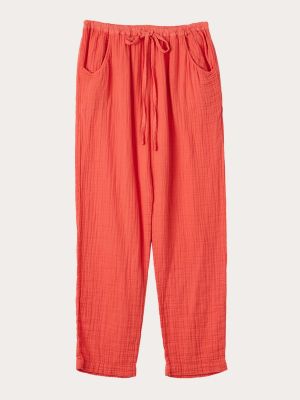 Pantalones de algodón Xirena naranja