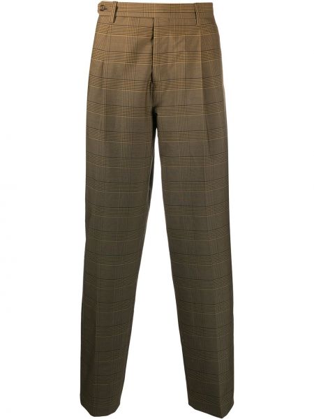 Pantalones a cuadros con efecto degradado Missoni marrón