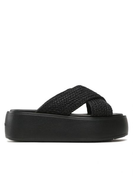 Pletené sandály Calvin Klein černé