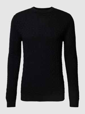 Dzianinowy sweter Only & Sons czarny