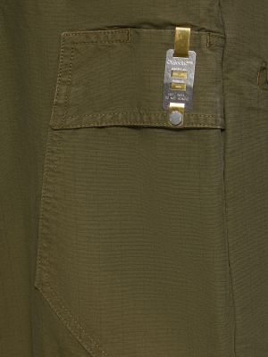 Bavlněné cargo kalhoty Objects Iv Life zelené