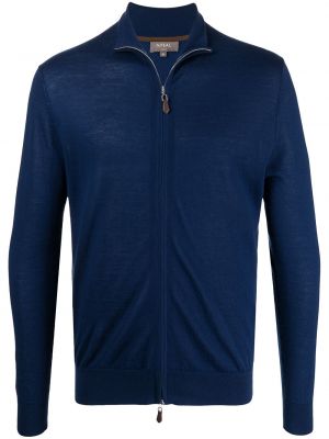 Pullover mit reißverschluss N.peal blau