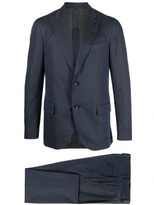 Anzug aus baumwoll Lardini blau