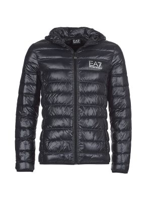 Steppelt kabát Emporio Armani Ea7 fekete
