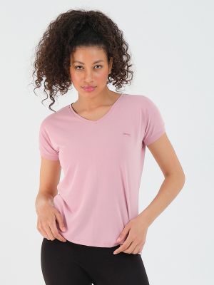 Priliehavé tričko Slazenger ružová
