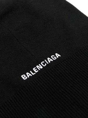 Čepice s výšivkou Balenciaga černý