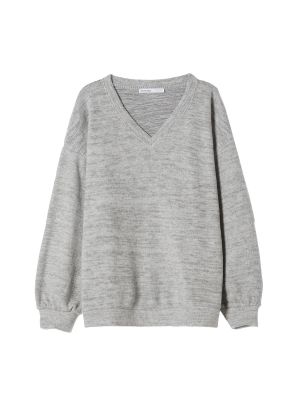 Pullover Bershka grå