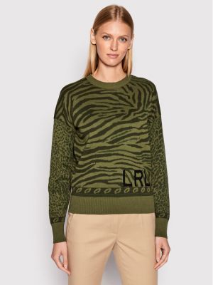 Džemper Lauren Ralph Lauren zelena