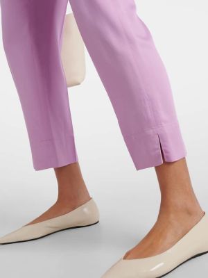 Rovné kalhoty Joseph růžové