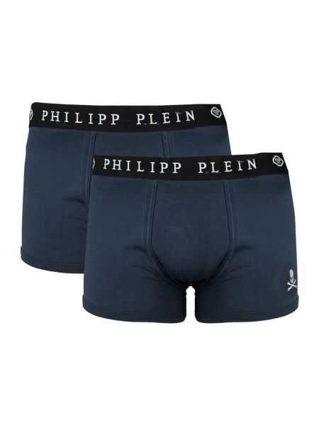 Niebieskie bokserki Philipp Plein