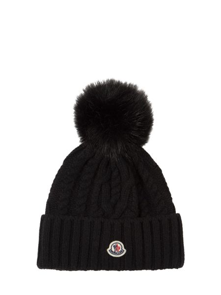 Ull lue Moncler svart