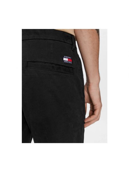 Pantalones chinos Tommy Jeans negro