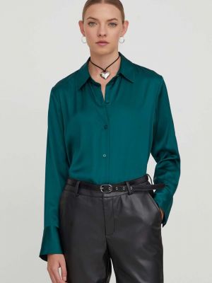 Риза Abercrombie & Fitch зелено