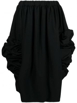 Kožená sukně Comme Des Garçons - Černá