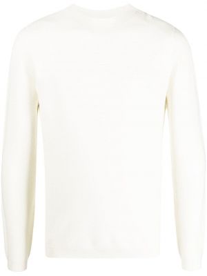 Пуловер Giorgio Armani бяло