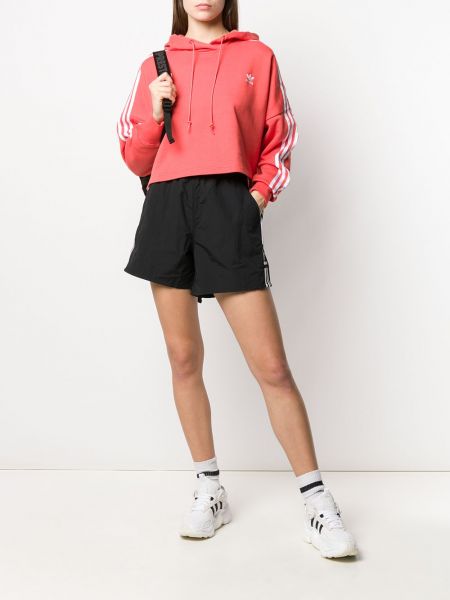 Shorts mit print Adidas schwarz