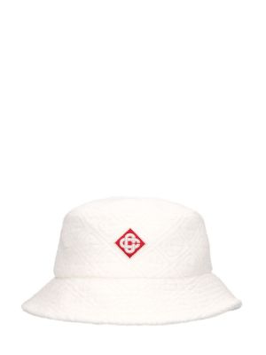 Памучна шапка Casablanca бяло