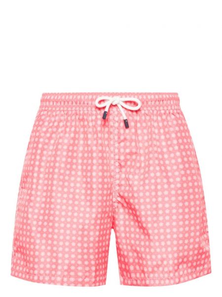 Geblümte shorts mit print Fedeli