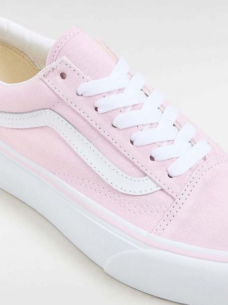 Pantofi cu platformă Vans roz