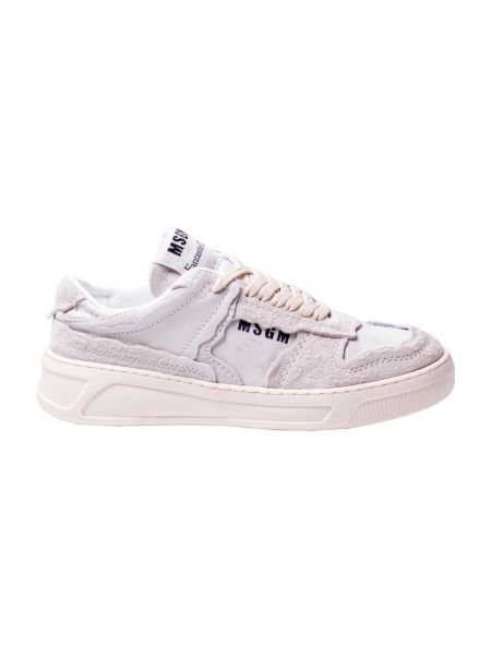Białe sneakersy Msgm