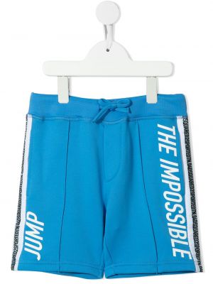 Trykt shorts for jenter Dsquared2 Kids blå